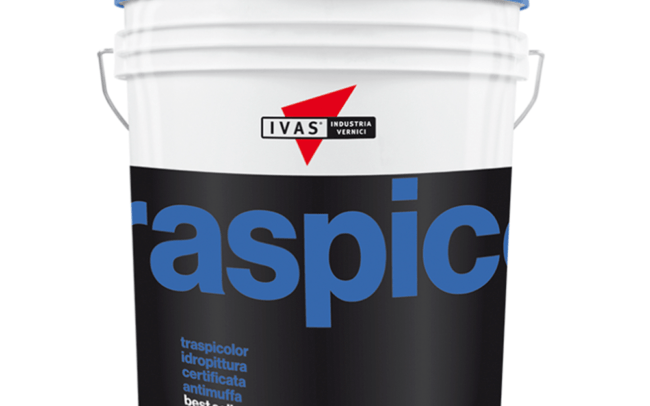 TRASPICOLOR è una idropittura murale antimuffa altamente traspirante formulata con resine viniliche con elevata copertura e uno straordinario punto di bianco.